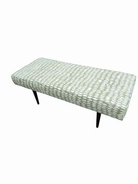 Mid-Century Bench, Olive Odalisque