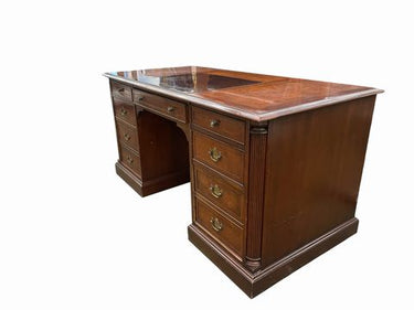 Hekman executive desk, 30H. 60W. 30D.