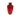 Ruby Red Glass Vase 13x7"