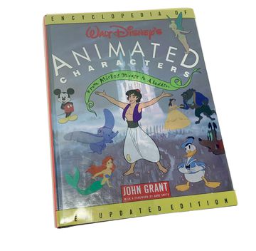 Coffee Table Book "Walt Disney's Animated Characters" 13"x9"