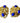 Pair 18k Tested Yellow Gold Clip Earrings w/Lapis Lazuli, 19g