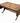 Traditional Style Mahogany Coffee Table with/Leather Insert Top & Drop-Leaves