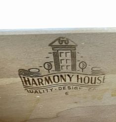 Harmony House 6-drawer dresser, 51H. 37W. 19.5D