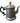 Wilton Armetale RWP Plough Tavern coffee pot, 8.25" h, 5.75" diam.