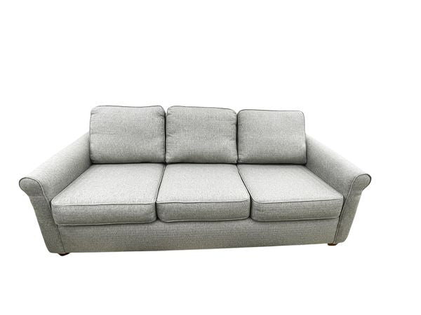 Light Gray Sofa, woven (82x37x35")