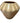 Moroccan pottery vase w/ detailed embossed gold accents, 8" h, 8.5" diam.