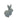Vintage-Style Gray Concrete Rabbit Garden Statue 8x6"