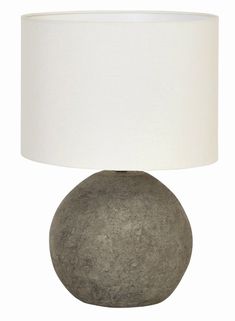 Terracotta Table Lamp, Distressed Finish