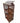 Mahogany library bookcase/bookstand w/ cutwork sides, 47.25" h (w/ raised bookst