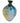 Studio Pottery Vase Blue & White Crystalline Glaze -Bill Campbell Signed 8x5"