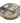 Vintage Rogers "Flair" silverplate dish, .75" h x 7.5" w x 5.5" d
