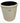 Antique 5-gallon Robinson Ransbottom Blue Crown stoneware crock w/ brown interio
