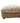 Gold, Rust, Blue Chenille Ottoman 24"h x 30"w