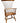 Vintage American Mixed Woods Windsor Arm Chair