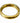 18k Yellow Gold Ring, 6g, 6in.