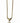 14k Yellow Gold Sapphire & Diamond Pendant w/14k Chain, 15.5 in, 3g