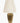 Contemporary Hammered Platinum Tone Metal Table Lamp 27"h x 16"d