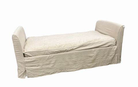 Restoration Hardware Linen Covered Daybed, L. 85 in. x W. 41 in. x H. 35 in.