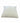 Upholstered Square Ivory Throw Pillow 17x17"