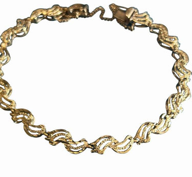 14k Yellow Gold Braclet, 10g, 7 in.