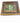 Vintage Signed Impressionist Painting Of Park Scene- Wooden Frame 16x18"