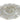 Vintage Anchor Hocking Moonstone hobnail glass platter, 10.25" diam.