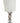 Hollywood Regency tall glass lamp, 39" h
