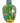 Green cloisonne snuff bottle w/ spoon, 2.75"
