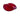 Ruby Red Glass Divided Dish 2x8"