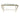 Warm Metal + Beveled Glass Transitional Console Tbl.