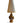 Pair Vintage Moltled Glazed MCM Table Lamps, 26"h x 9"dia
