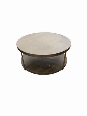 Uttermost Palisade Round Coffee Table, *AS IS*, 40" Round x 17"H