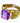 Vintage 14k Yellow Gold, Amethyst & Diamond Ring, 7g, Size 6.5 in.