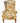 Vintage autumn floral wingback, 42" h, 30" w, 32" d