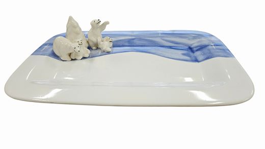 Polar Bear PLATTERS/TRAYS 11"Wx8"D