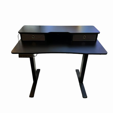 Black Electronic Adjustable Desk 24x39.5x34