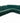 Five Pieces Emerald Green Upholstered L-Shaped Sectional Sleeper