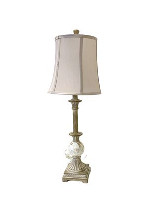 Table Lamp w/Mother Of Pearl Inlay 27" x 7.5"