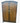 Vintage Art Deco-inspired wardrobe w/ bookmatched veneer doors, ornate brass har