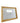 LARGE Gold Framed Wall Mirror bar hanger Mirror 26"h x 33"w