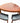 Set Contemporary Triangular Dining Table w 6 Curved Benches,  30"h x 60"w