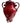 LG Ceramic Beverage Dispenser w/Spout (Red,19"h)