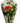 Chinese Porcelain Tall Vase w/Peony Flowers & Green Vine, H. 36 in.