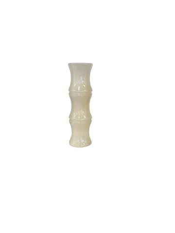 Chinese Marble Flower Vase 9.5"