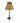 Small Table Lamp w/Fabric Shade 23"ht