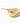 Vintage 2l" Goldtone  Leaf w Pearl Broach