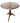 Vintage Queen Anne Style Mahogany Round Top Side Table, H. 25 in. x 24 in. Diam.