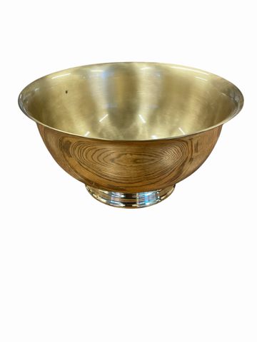 Baldwin Brass Pedestal Center Piece Bowl 10x6"