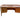 MCM Danish free-standing teak desk w/display & locking cabinets, 28H.60W.28.75D.