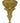 Goldtone demilune wall sconce, 12" h, 9" w, 4.5" d